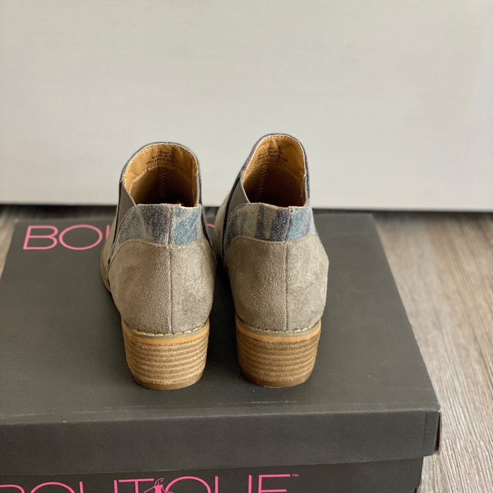 Boutique Suede Booties - Picture 6 of 8